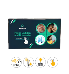 Écran dynamique extérieur tactile