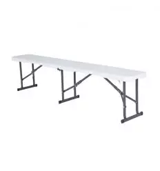 Banc plastique pliable