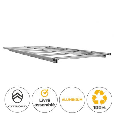 Galerie de toit - profilé plein