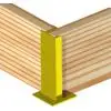 Support madrier pour protection de rack modèle d'angle exemple