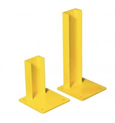 Support madrier pour protection de rack extrémité face