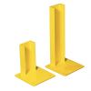 Support madrier pour protection de rack extrémité face