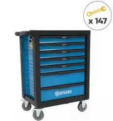Servante d'atelier 7 tiroirs avec outils