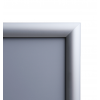 Cadre clic-clac B2 fermé angle droit en argent