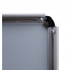Cadre clic-clac 50 x 70 cm ouvert arrondi en argent