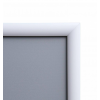 Cadre clic-clac B2 fermé angle droit en blanc