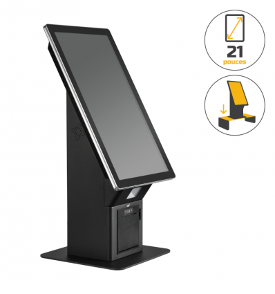 Borne de commande sur comptoir