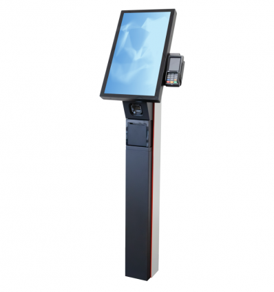 Borne de restaurant sur pied