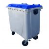 Conteneur Poubelle 770 litres couvercle bleu