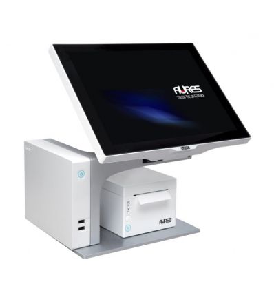 Caisse enregistreuse Aures Sango Blanc face avant