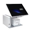 Photo : Caisse enregistreuse Tactile Aures Sango sous Windows Blanc - Garantie 4 ans Retour Atelier (standard) - Intel Elkhart Lake J6412 - Sans - Sans