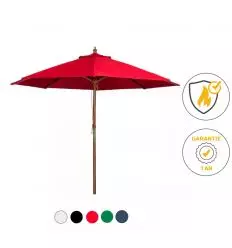 Parasol terrasse restaurant rond 3 m