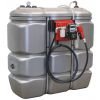 Cuve gasoil 1500 litres PEHD extérieur avec groupe de transfert