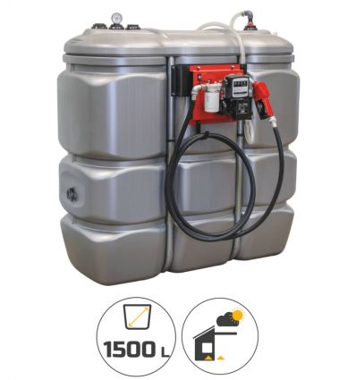 Cuve gasoil 1500 litres PEHD