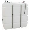 Cuve gasoil 1500 litres PEHD intérieur tuyau d'aspiration