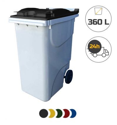 Conteneur poubelle 360 litres Dès 66,49€ HT
