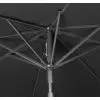 Baleine parasol Rond professionnel 3 m noir à manivelle
