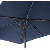 Baleine parasol terrasse restaurant 3 x 2 m bleu marine