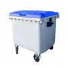 Bac poubelle 1100 litres couvercle bleu