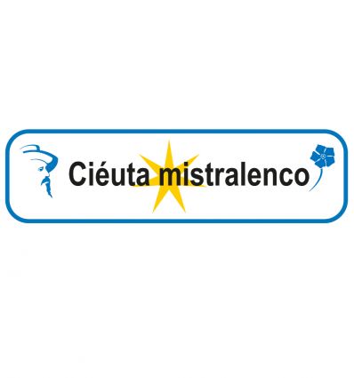 Panneau Cité Mistralienne sans mention