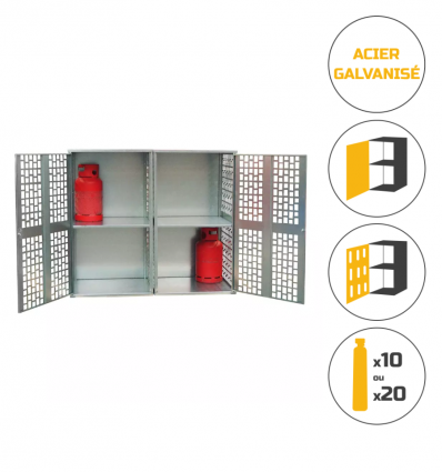 Armoire bouteille de gaz