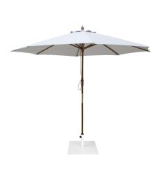 Pied parasol terrasse restaurant en métal