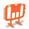 Barrière vauban en polypropylène 126 cm orange