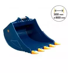 Godet de terrassement 3,5 - 5 T