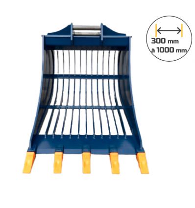 Godet squelette 5 à 6 T