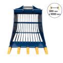Photo : Godet squelette pour mini pelle 5 à 6 T 300 mm