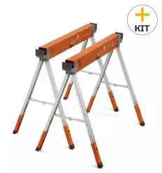 Tréteaux réglable charge 1224 kg