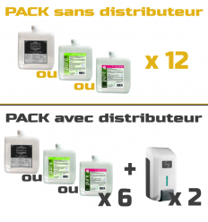Recharge savon liquide avec ou sans distributeur