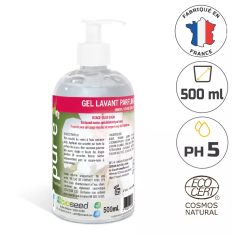 Savon main professionnel parfum nuage de coton ecocert 500ml avec pompe