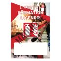 Photo : Livret formation incendie et évacuation personnalisable - Lot de 100 Livret de formation incendie