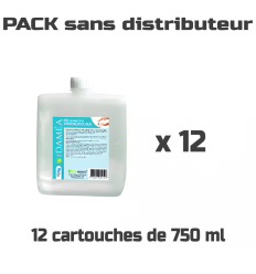 Recharge gel hydroalcoolique 750 ml sans distributeur JVD