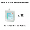 Recharge gel hydroalcoolique 750 ml sans distributeur JVD