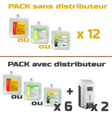 Recharge savon mousse avec ou sans distributeur cartouche