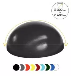 Borne Anti-stationnement Demi-sphère en Fonte