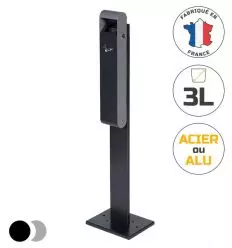 Cendrier sur Pied en Acier ou Inox