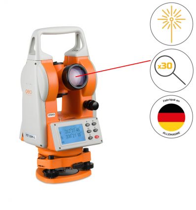 Théodolite automatique avec pointeur laser