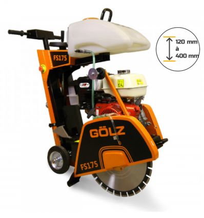 Scie à sol électrique​ 120 mm