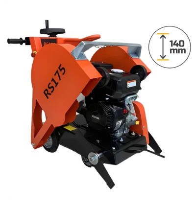 Scie à sol double disque