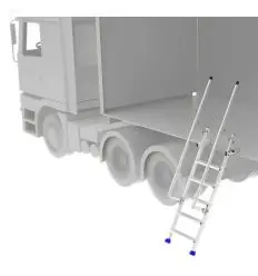 Echelle pour camion réglable