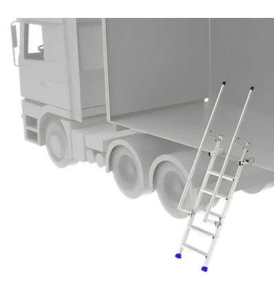 Echelle pour camion réglable