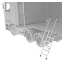 Photo : Echelle pour camion réglable 4