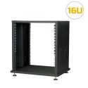 Photo : Rack 19 pouces 16U - 560 x 460 mm
