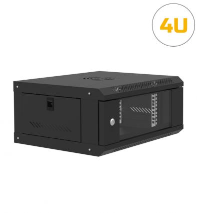 Coffret mural 19" 4U - 600 x 450 mm