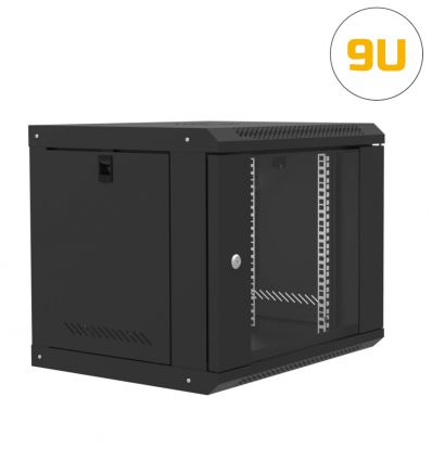 Coffret mural 19" 9U - 600 x 450 mm