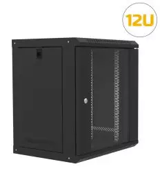 Coffret mural 19 pouces 12U - 600 x 450 mm