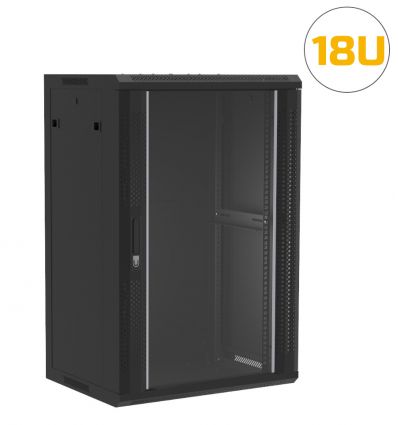 Coffret mural 19" 18U - 600 x 450 mm